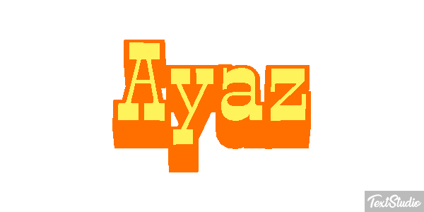 Ayaz Effetto testo