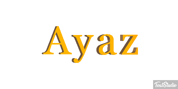 Ayaz Effetto testo