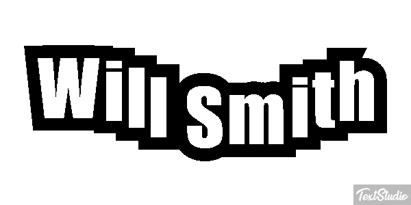 Will Smith Efecto de texto