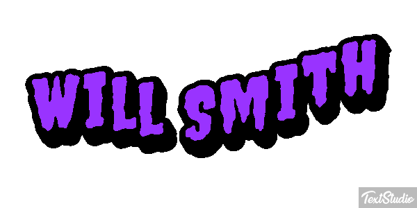 Will Smith Efecto de texto