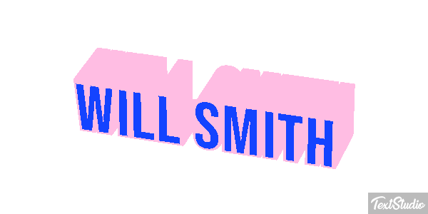 Will Smith Efecto de texto