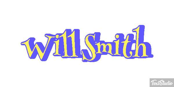 Will Smith Efecto de texto