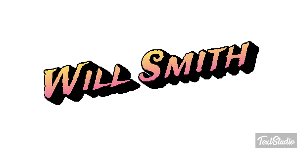 Will Smith Efecto de texto