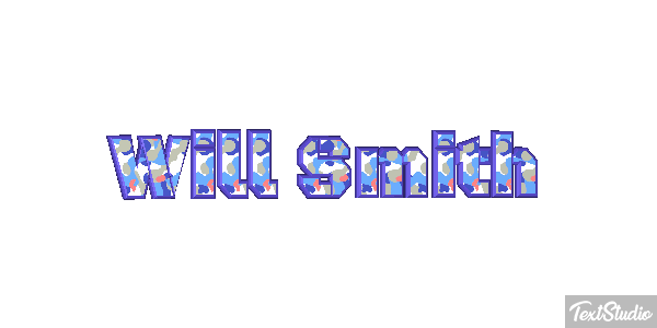 Will Smith Efecto de texto
