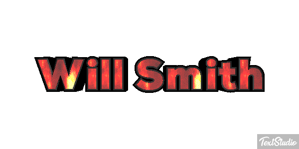 Will Smith Efecto de texto