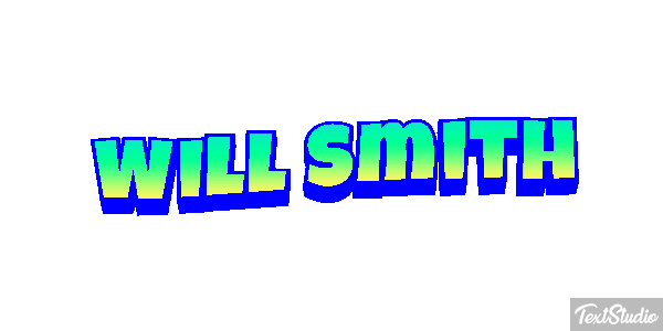 Will Smith Efecto de texto