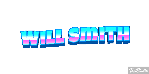 Will Smith Efecto de texto
