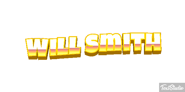 Will Smith Efecto de texto