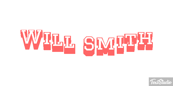 Will Smith Efecto de texto