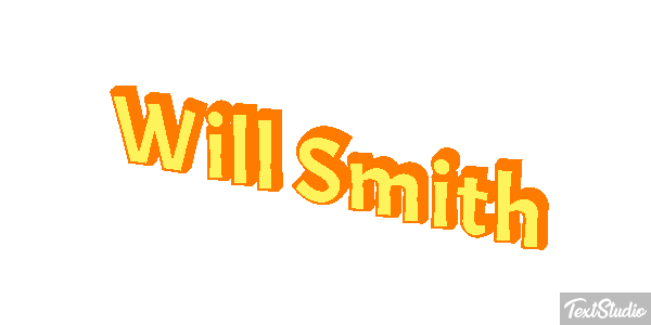 Will Smith Efecto de texto