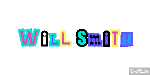 Will Smith Efecto de texto