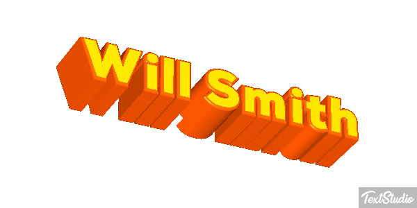 Will Smith Efecto de texto