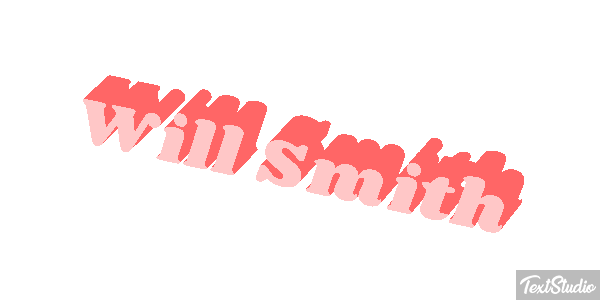 Will Smith Efecto de texto