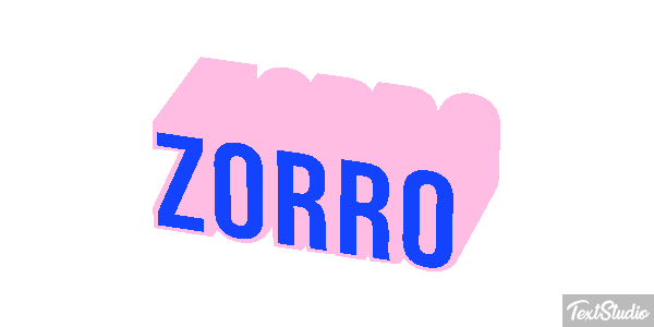 Zorro テキスト効果