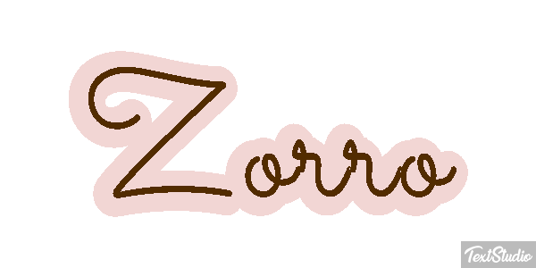 Zorro テキスト効果
