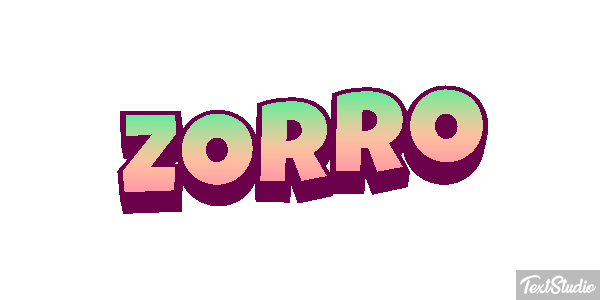 Zorro テキスト効果