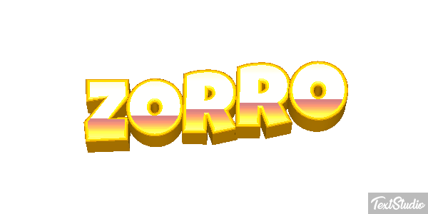 Zorro テキスト効果