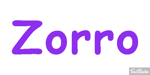 Zorro テキスト効果