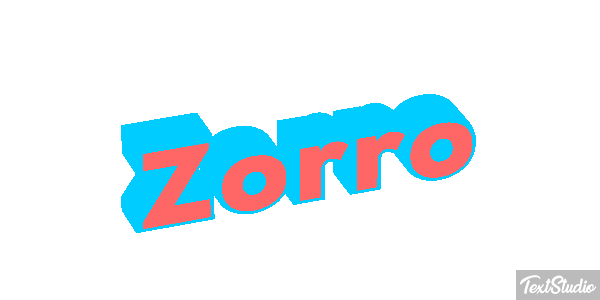 Zorro テキスト効果