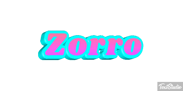 Zorro テキスト効果