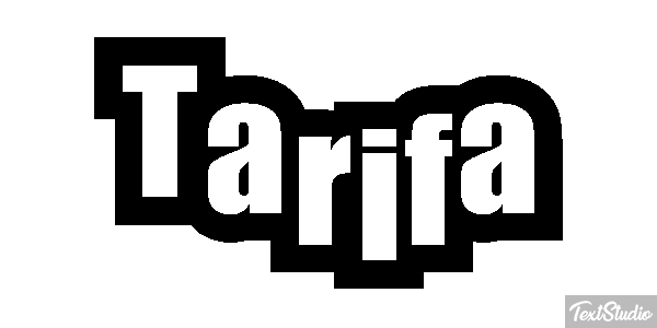 Tarifa Efekt tekstowy