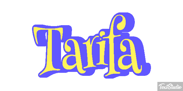Tarifa Efekt tekstowy