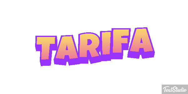 Tarifa Efekt tekstowy
