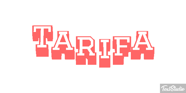 Tarifa Efekt tekstowy