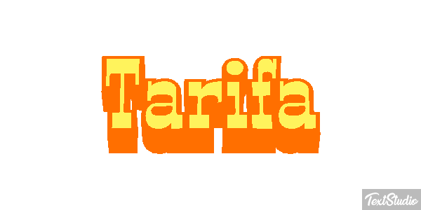 Tarifa Efekt tekstowy