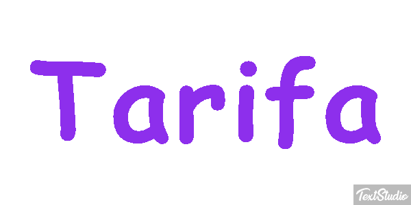 Tarifa Efekt tekstowy