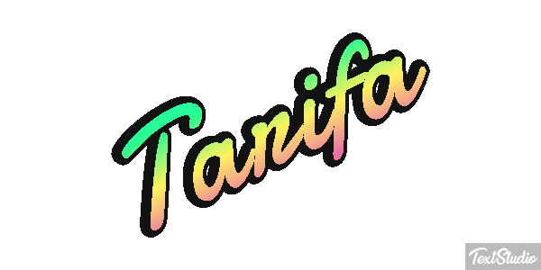 Tarifa Efekt tekstowy