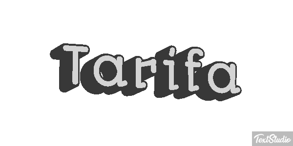 Tarifa Efekt tekstowy