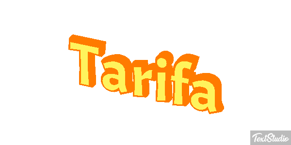 Tarifa Efekt tekstowy