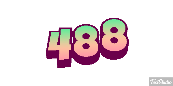 488 Effet de texte