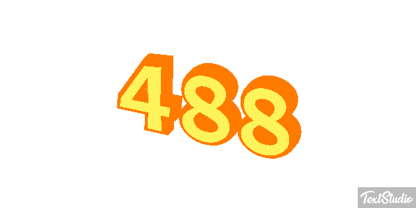 488 Effet de texte