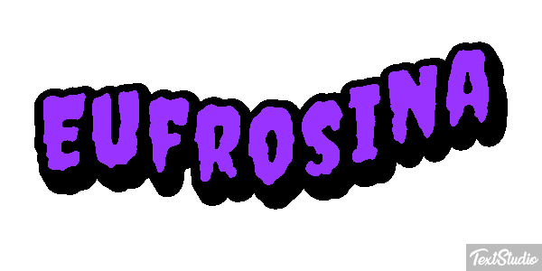 Eufrosina Text effect