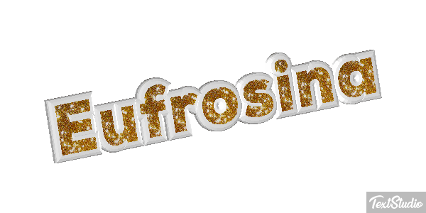 Eufrosina Text effect