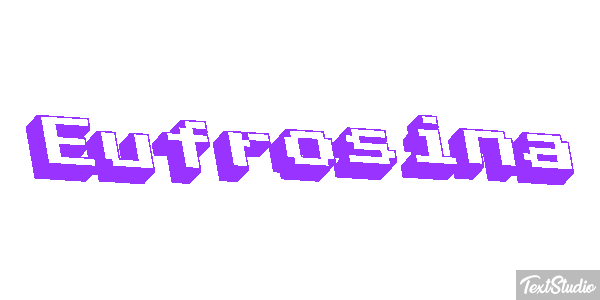 Eufrosina Text effect