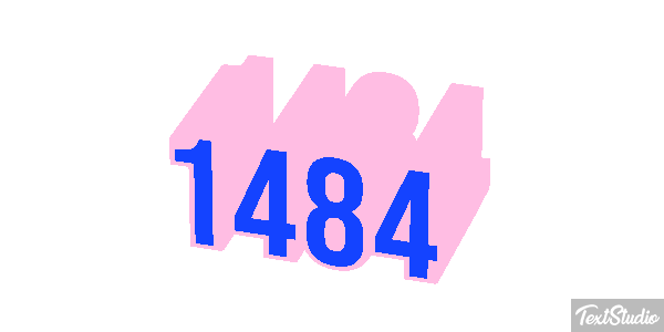 1484 Metin efekti