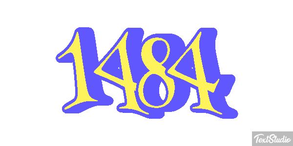 1484 Metin efekti