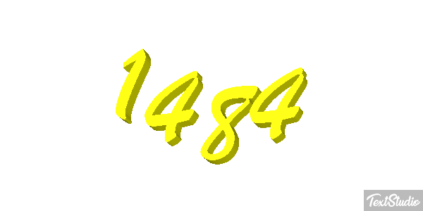 1484 Metin efekti