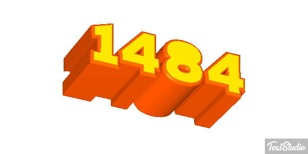 1484 Metin efekti