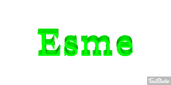 Esme Effetto testo