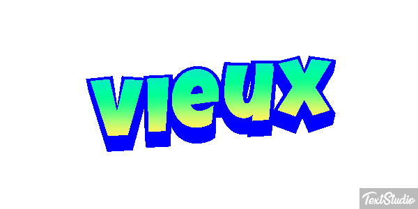 Vieux Effet de texte