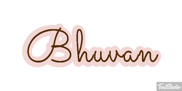 Bhuvan Text effect