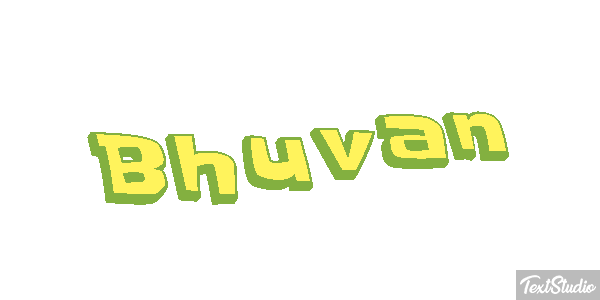 Bhuvan Text effect