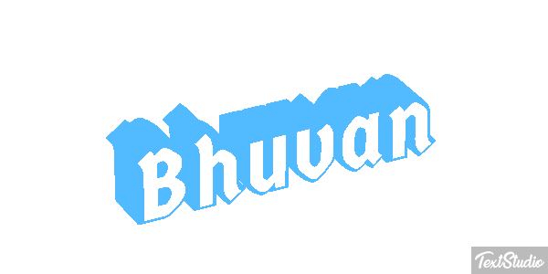Bhuvan Text effect