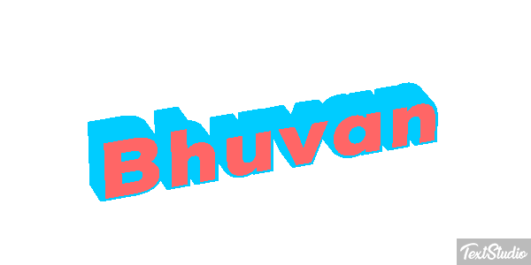 Bhuvan Text effect