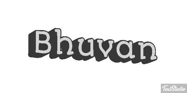 Bhuvan Text effect