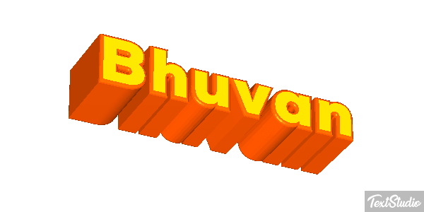 Bhuvan Text effect